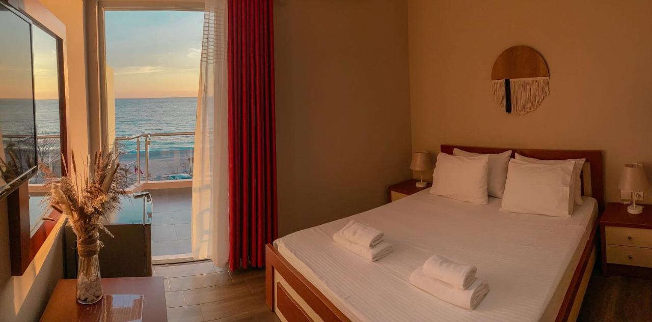 Aljur Hotel Himare Exterior foto